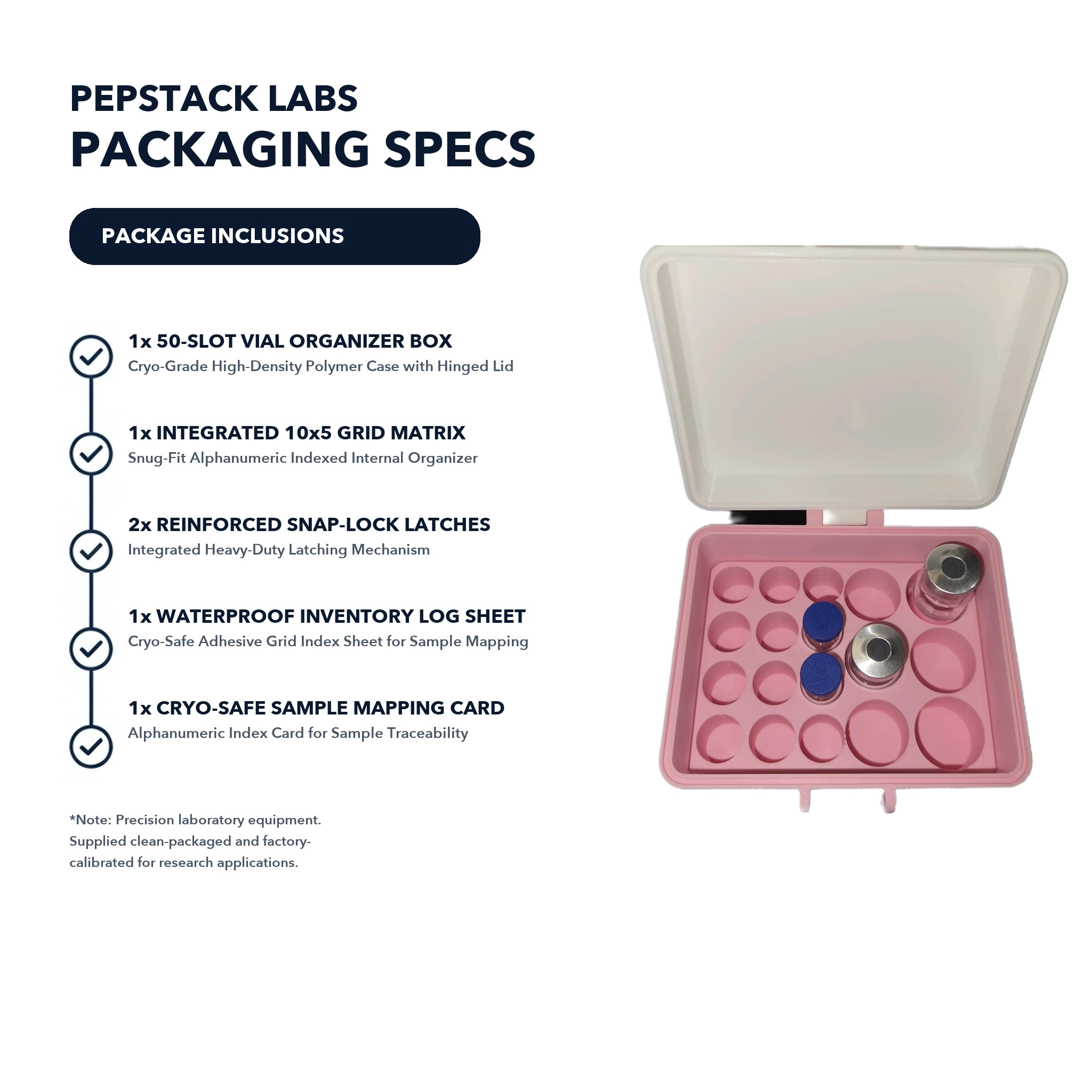 50-Slot Vial Organizer Box thumbnail 5