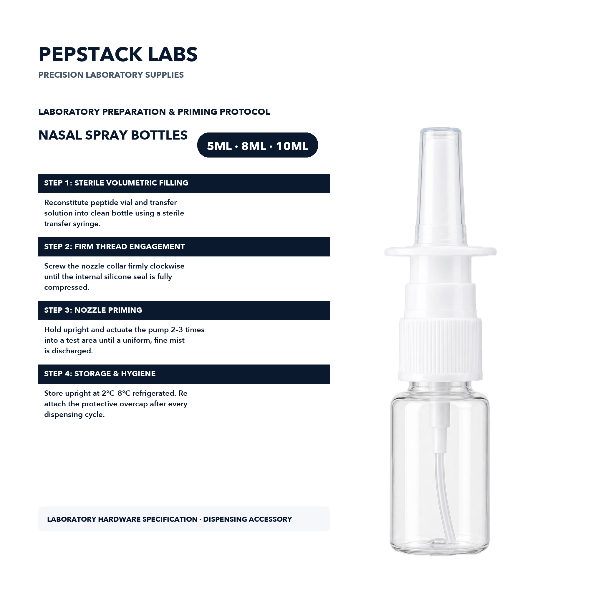 Clear Nasal Spray Bottles thumbnail 3