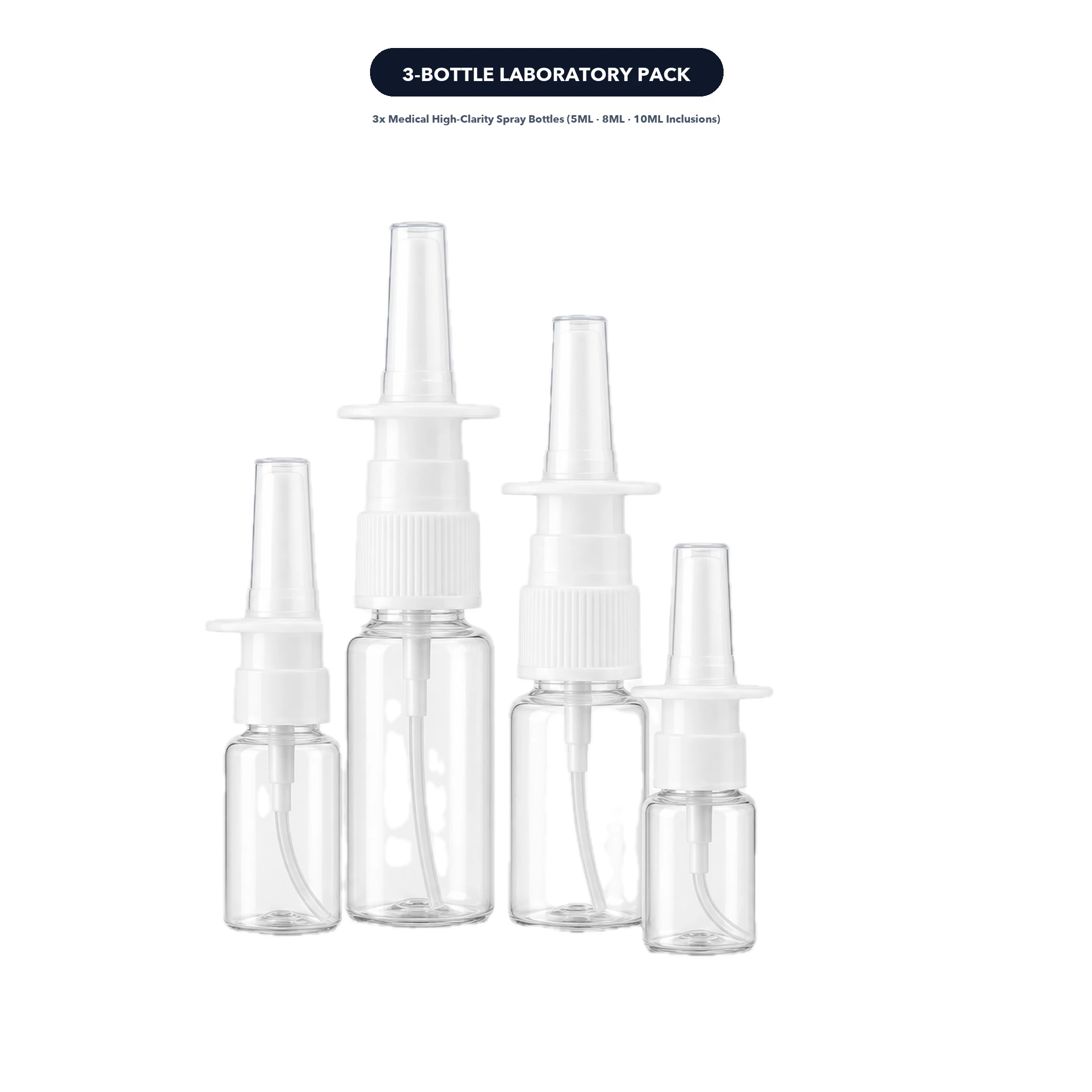 Clear Nasal Spray Bottles thumbnail 8