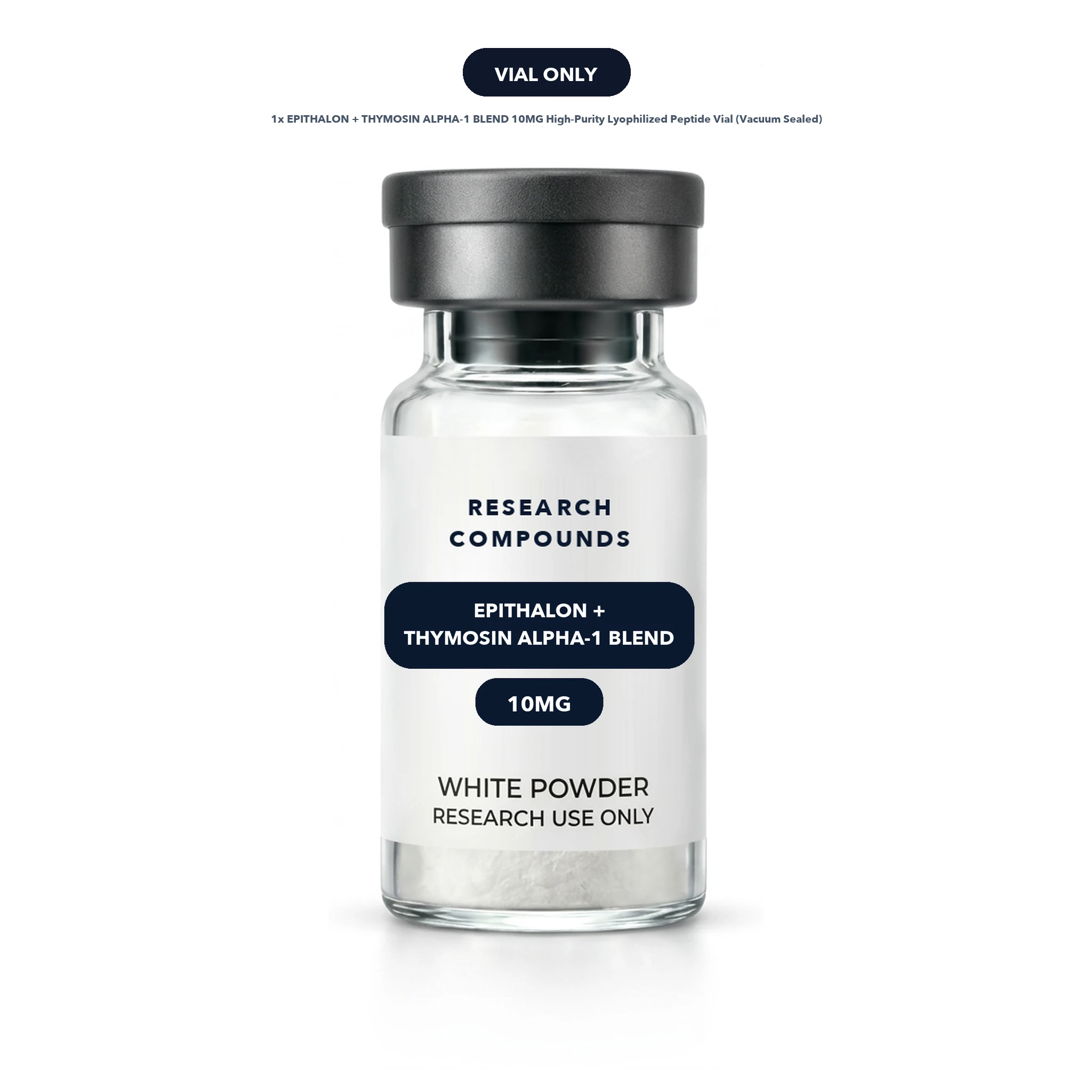 Epithalon + Thymosin Alpha-1 (15mg Longevity Blend) thumbnail 7