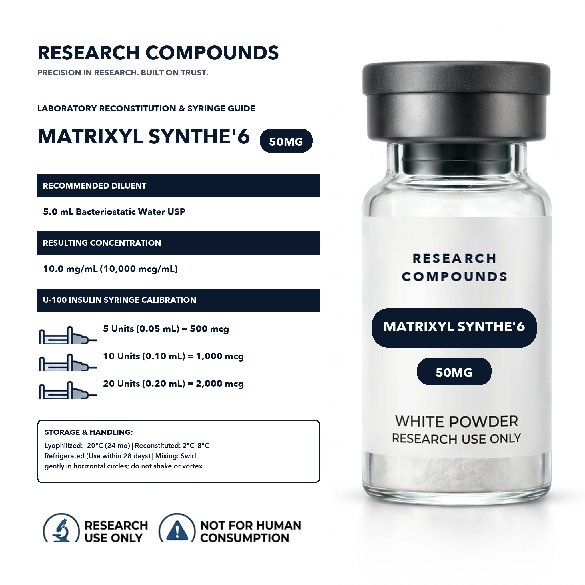 Matrixyl Synthe'6 (50mg Research Vial) thumbnail 3