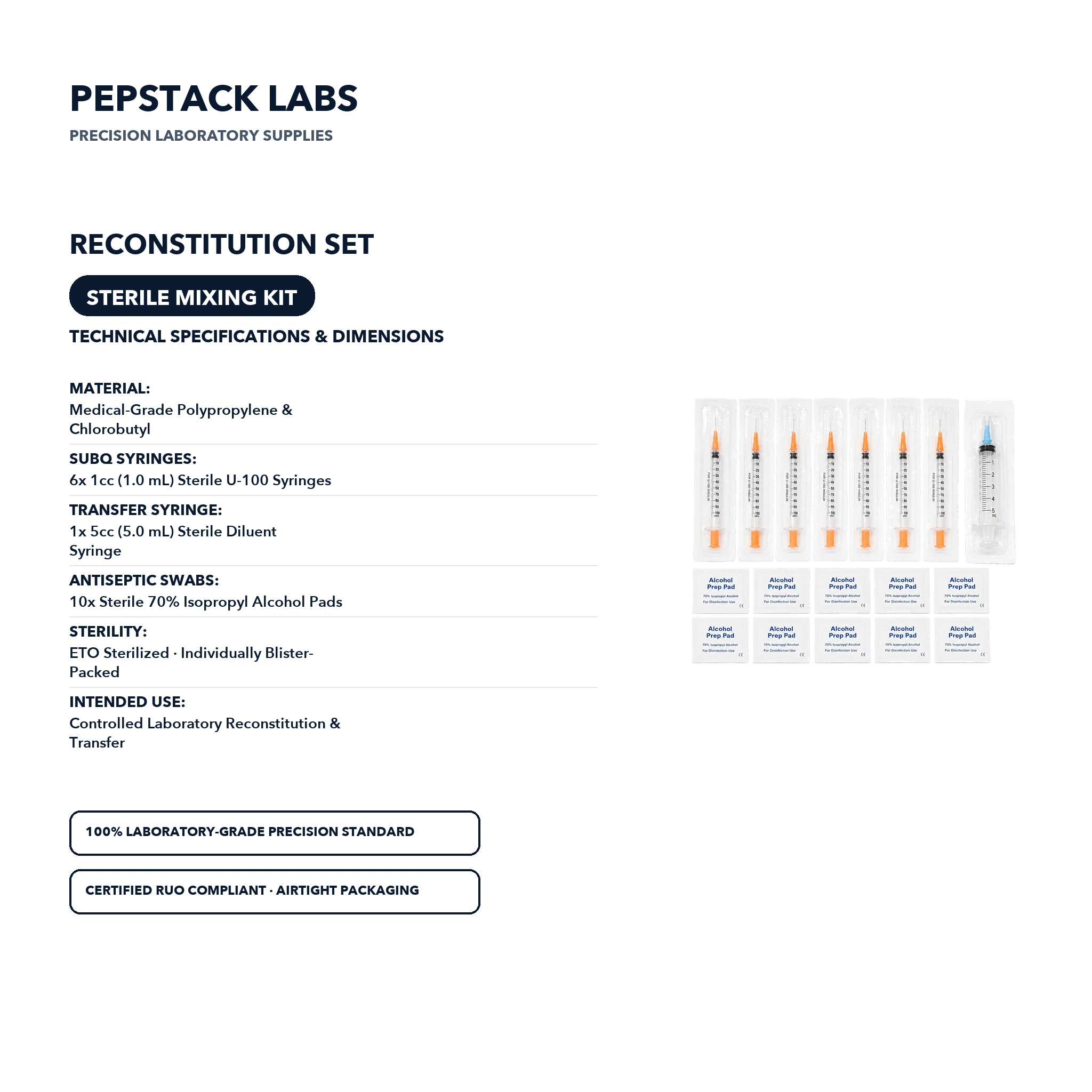 Peptide Reconstitution Set thumbnail 2