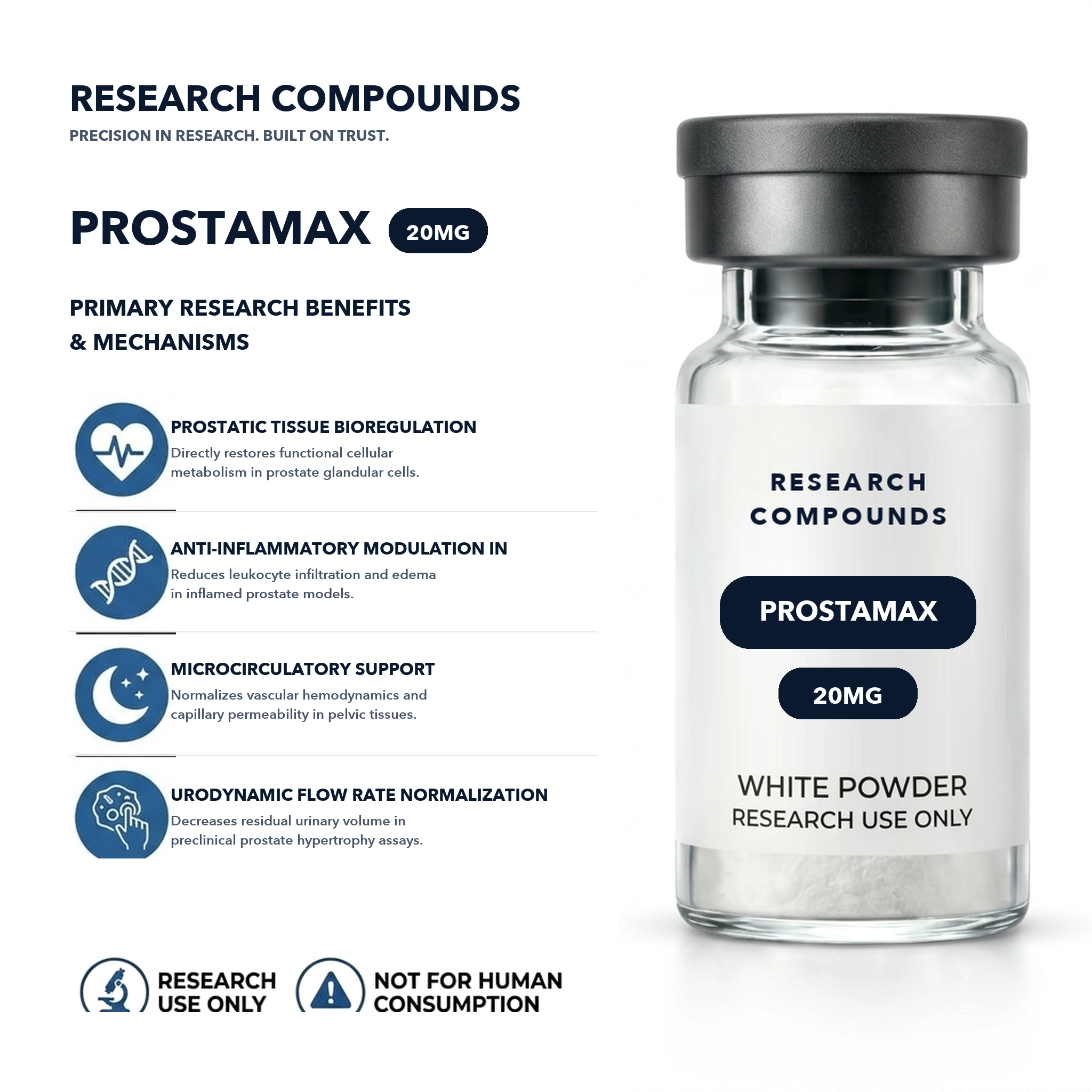 Prostamax (20mg Khavinson Bioregulator) thumbnail 4