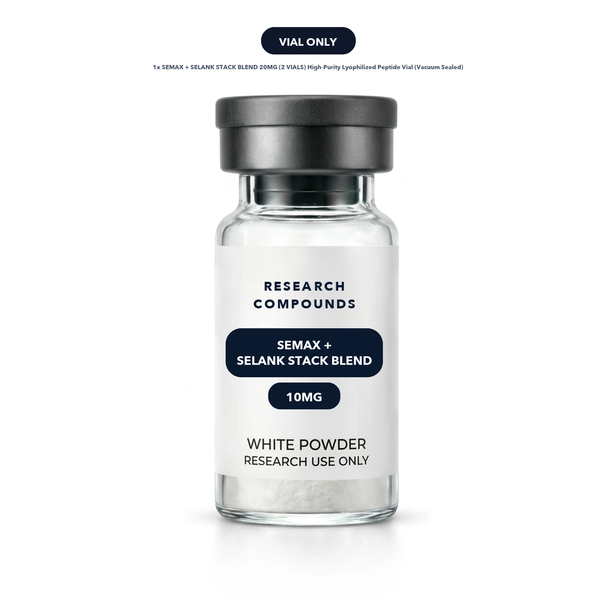 Semax + Selank Stack (Dual-Vial Nootropic Kit) thumbnail 7