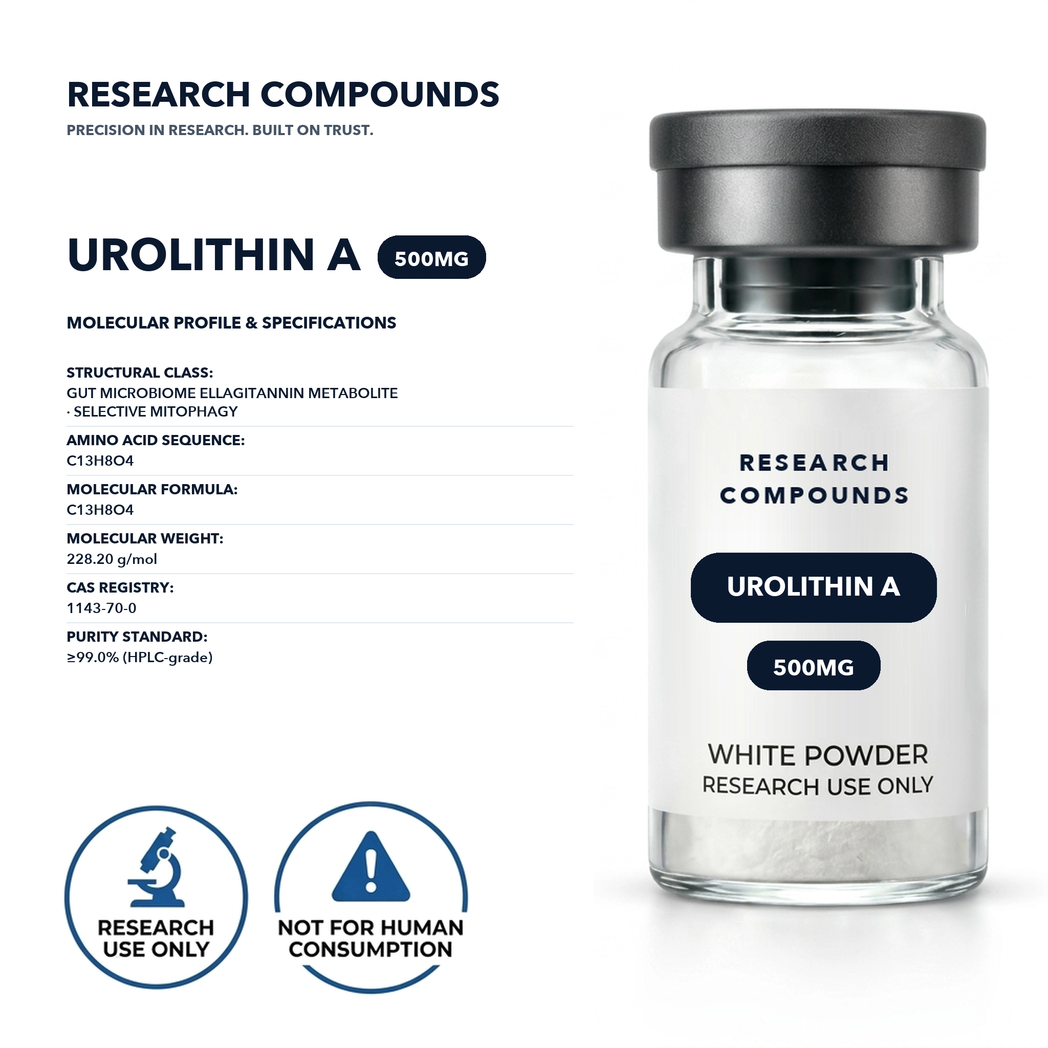 Urolithin A (500mg Analytical Standard) thumbnail 2