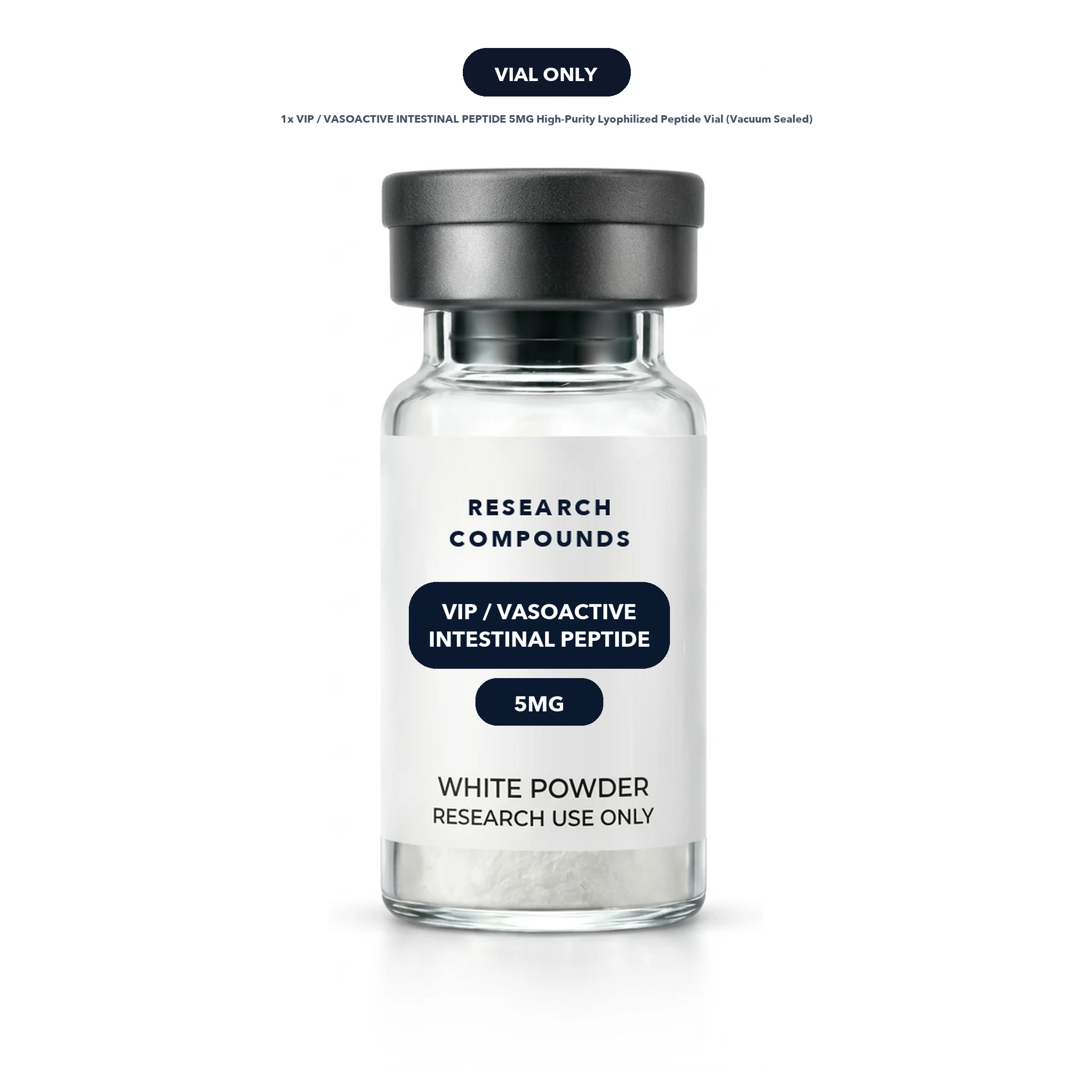 VIP / Vasoactive Intestinal Peptide (5mg Research Vial) thumbnail 7